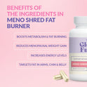 Meno-Shred Fat Burner - product image
