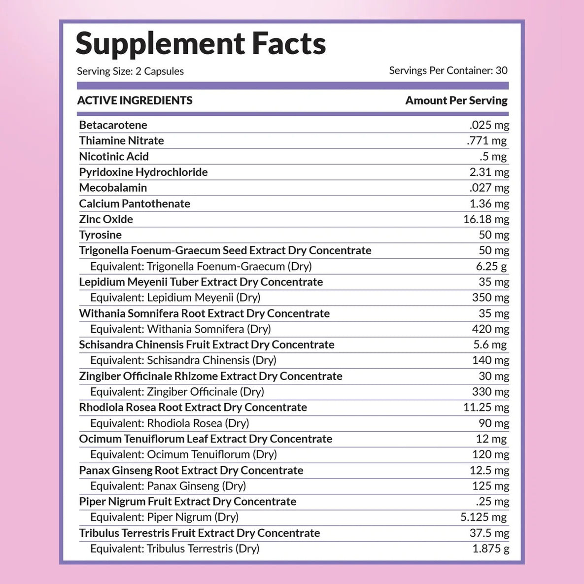 Over 30 Hormone Support